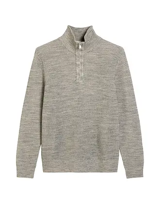 MARC O'POLO | Troyer Pullover | beige